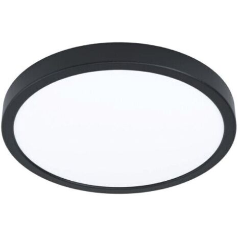 EGLO - FUEVA 5 PLAFONIERA LED IN METALLO NERO 20,5W DN. 285 MM. 4000K 2500LM 99235