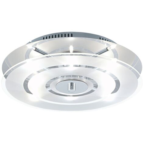 EGLO GENUA 1 illuminazione da soffitto Cromo G4 C [Classe di efficienza energetica C]