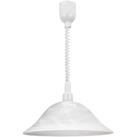 Eglo Lampada a Sospensione Alessandra - Bianco - 38x110h cm