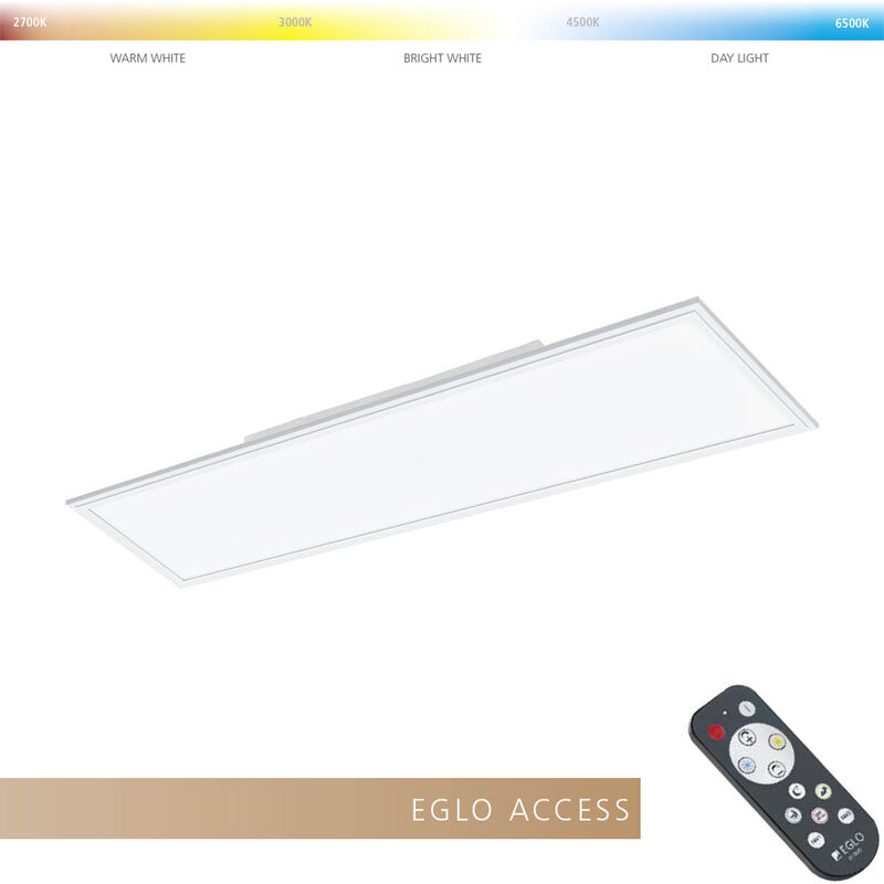 Image of Soffitto led di accesso Eglo luce salobrena-a a l bianco: 120cm b: 30cm h: 5cm