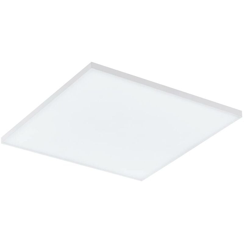 Image of Led soffitto turcona luce raso bianco l: 45cm b: h 45 centimetri: 6cm design senza cornice