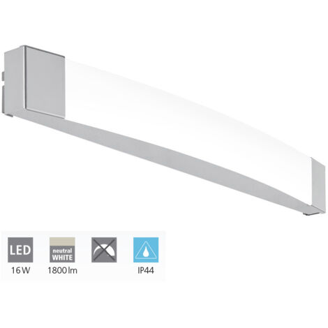Eglo Lampada da Specchio, Lunghezza 58 cm, Cromato