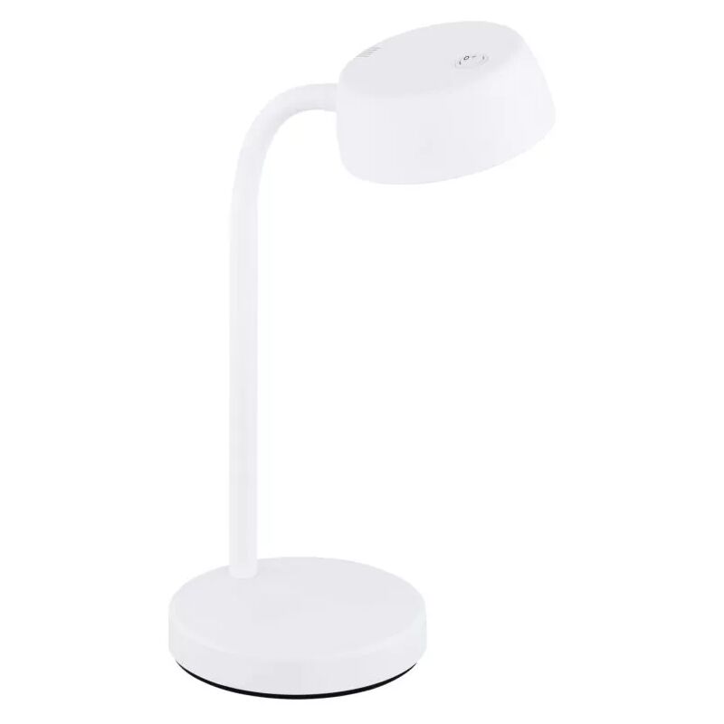 Lampada da tavolo led Eglo cabales' bianco 3000k