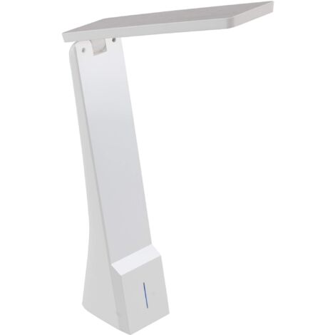 Eglo Lampada da Tavolo, Plastica, Integrato, 20 x 5 x 26 cm, Bianco