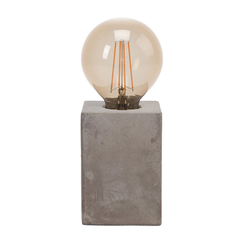 Lampada Da Scrivania Contemporanea Prestwick 1 Luce Ceramica Grigio