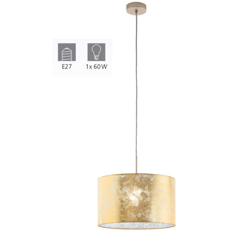 Eglo Lampadario Ø 38 cm, Champagne