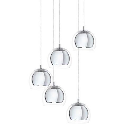 Eglo Lampadario a Sospensione, Cromato