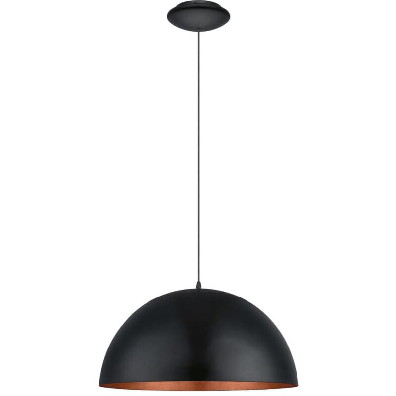 

EGLO Lámpara colgante Gaetano negra 94938 - Negro