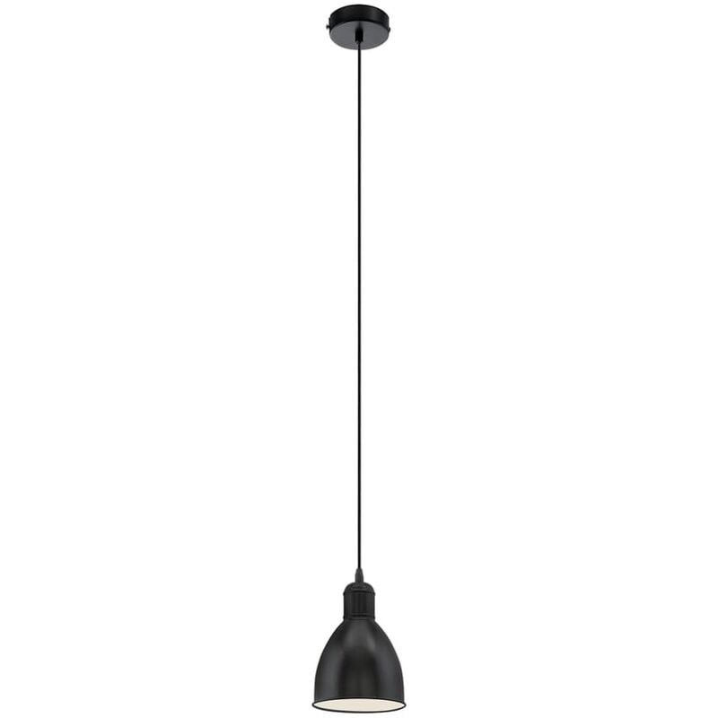 

Lámpara colgante PRIDDY negra y blanca 49464 - Negro - Eglo
