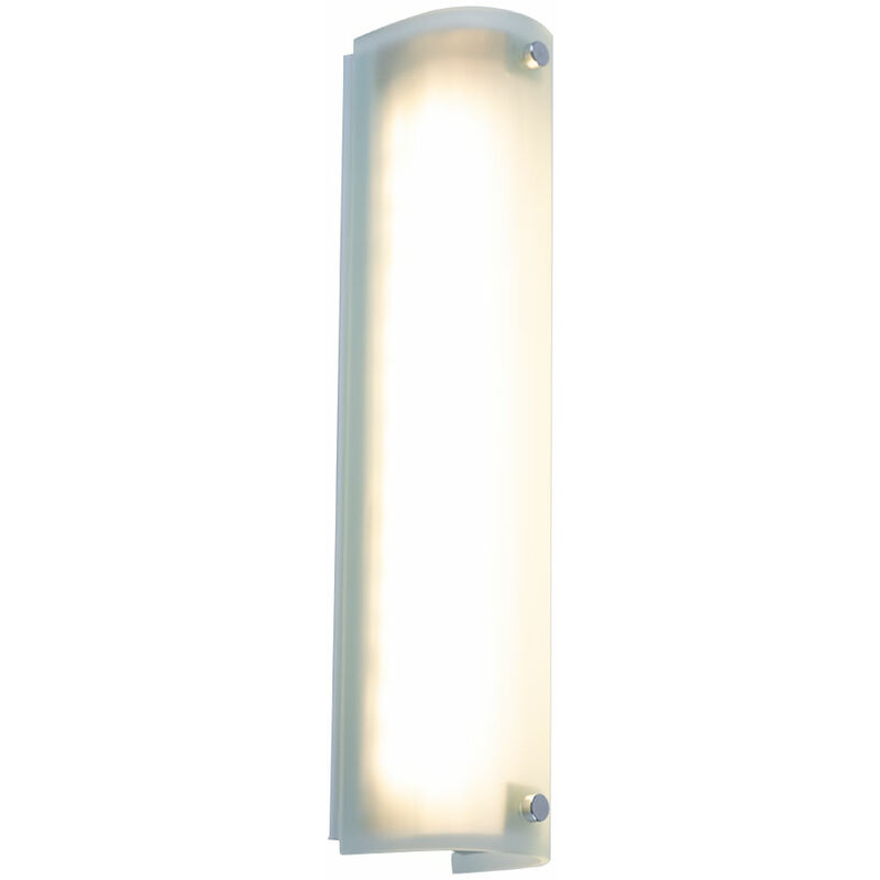 

Globo - Aplique de vidrio LED, cromado, blanco, longitud 25 cm, LINE