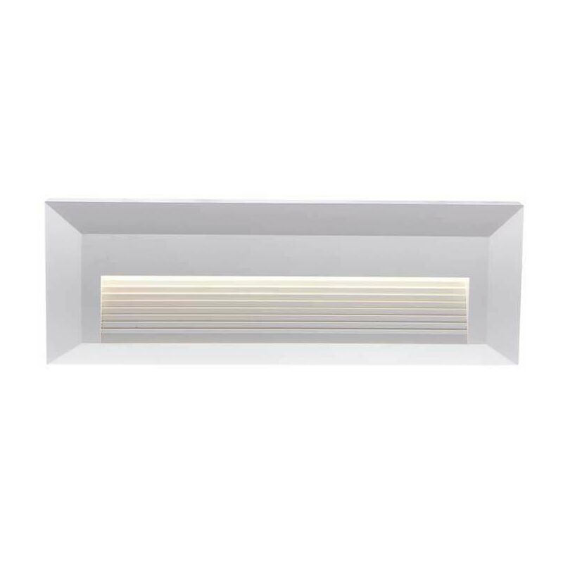 

Baliza LED Step Light Design Rectangular 3W 55° IP65 Blanco Temperatura de color - 3000K Blanco cálido