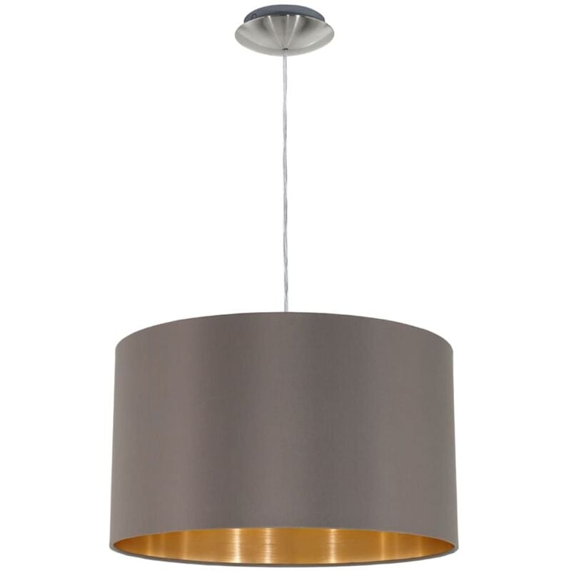 

Lampara colgante Maserlo D38 cm color capuchino 31608 - Gris - Eglo