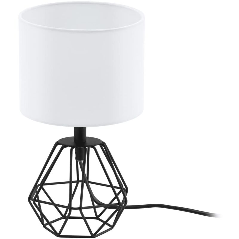 

Lámpara de mesa Carlton 2 blanco y negro - Blanco - Eglo