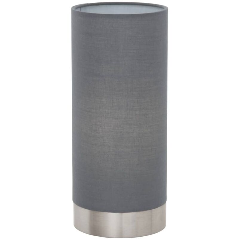 

Lámpara de mesa Pasteri gris y níquel mate - Gris - Eglo