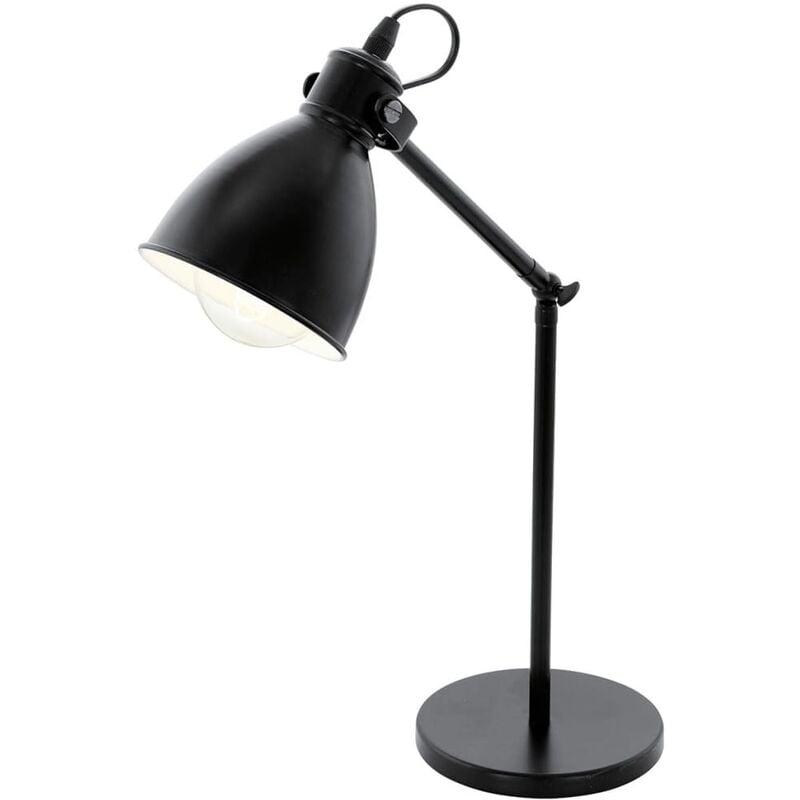 

Lámpara de mesa PRIDDY negro y blanco 49469 - Negro - Eglo