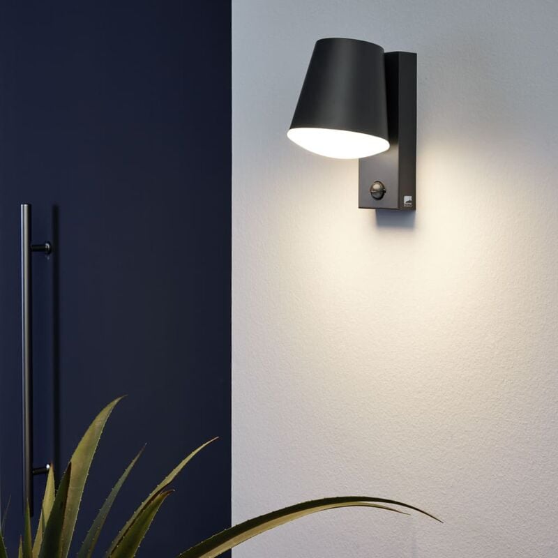 

Lámpara de pared para jardín con sensor Caldiero gris antracita - Antracita - Eglo