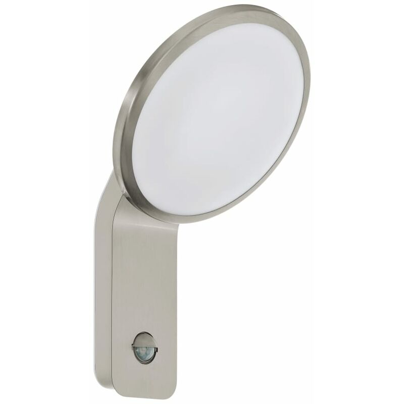 

Lámpara LED de pared jardín con sensor Cicerone acero inox. 11W - Plateado - Eglo