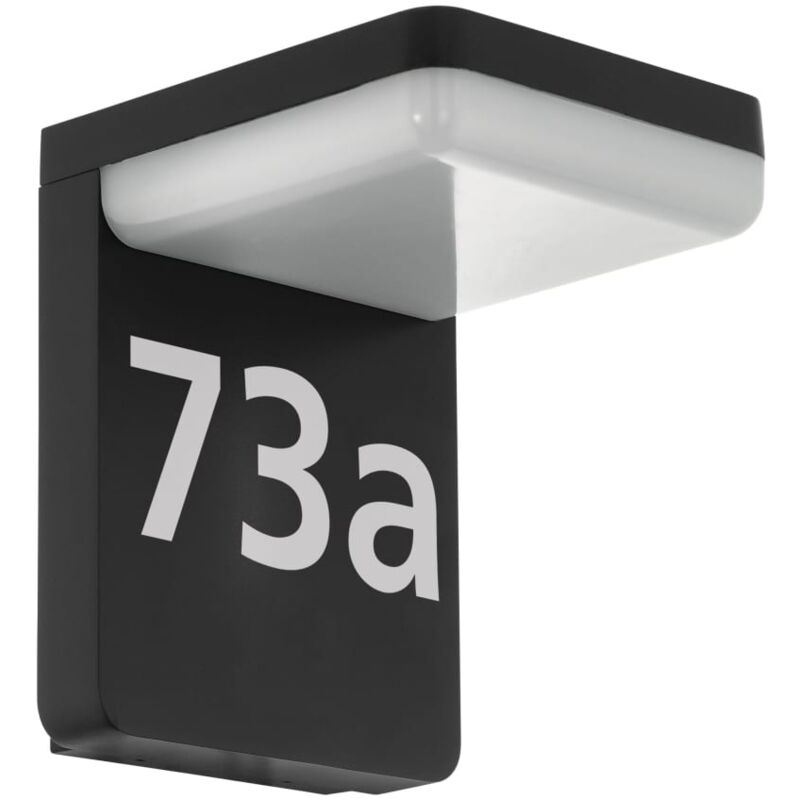 

Lámpara LED de pared para jardín Amarosi negro 10W - Negro - Eglo