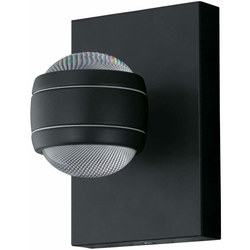 

Lámpara LED de pared para jardín Sesimba negro 2x3,7W - Negro - Eglo