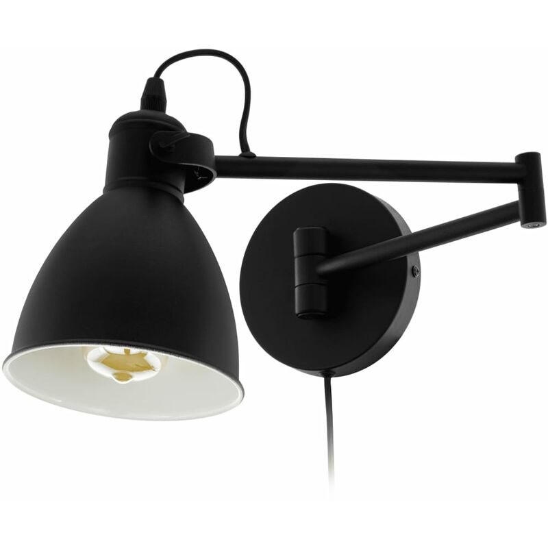 

Lámpara LED de pared San Peri acero negro - Negro - Eglo
