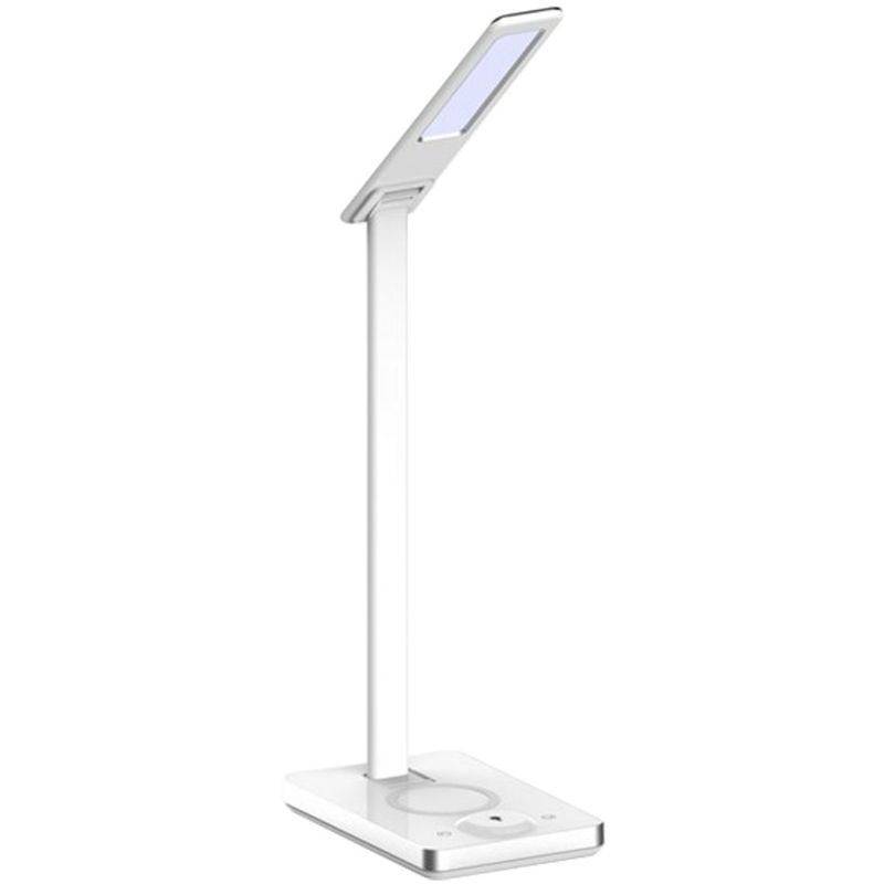 Lampe de table LED de bureau lumière du jour chargeur sans fil tactile variateur de lumière réglable V -TAC 8603