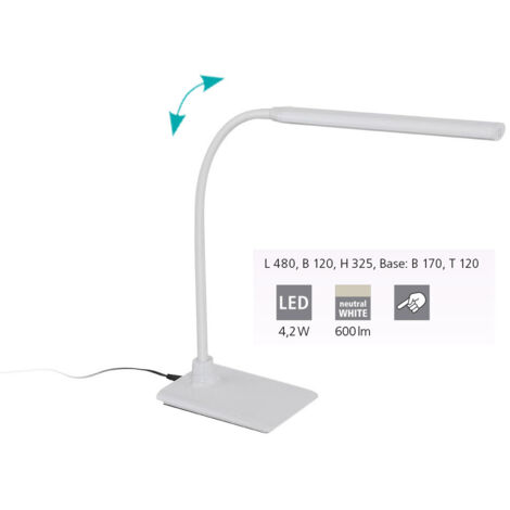 Eglo LAROA lampe de bureau multicolore LED dimmable