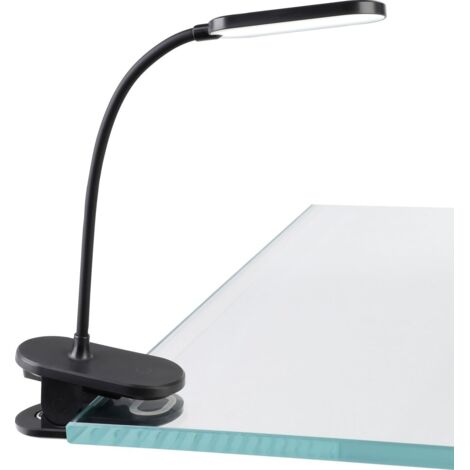 Eglo Led Akku-Klemmleuchte Raizal dimmbar, schwarz Lampen