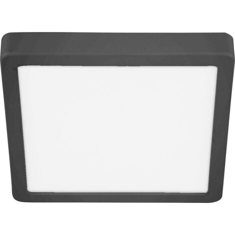 Eglo LED Außen-Aufbauleuchte Fueva 5 schwarz 28,5 x 28,5 cm Deckenlampen & Kronleuchter