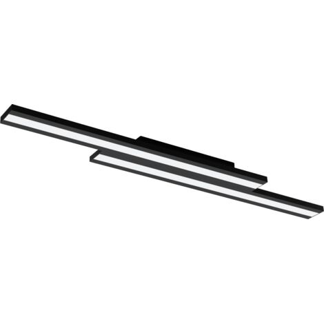Eglo LED CCT Deckenleuchte Saliteras-Z schwarz, RGB, Smart Home connect.Z