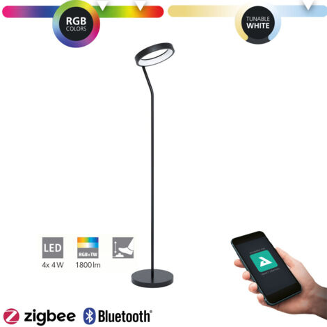 Eglo LED CCT Stehleuchte Marghera Stehlampe Lampe Wohnzimmerlampe