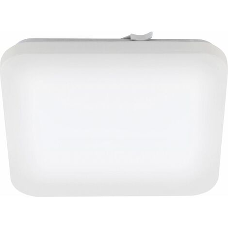 Eglo LED Deckenleuchte Frania weiß 33 x 33 cm neutralweiß Deckenlampen & Kronleuchter