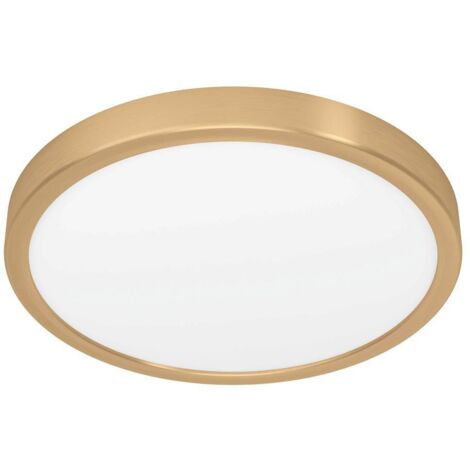 Eglo LED Deckenleuchte Fueva 5 messing Ø 28,5 cm warmweiß Deckenlampen & Kronleuchter