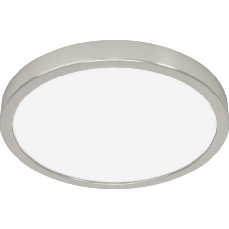 Eglo LED Deckenleuchte Fueva 6-Z nickel matt Ø 28 x 3 cm RGB dimmbar