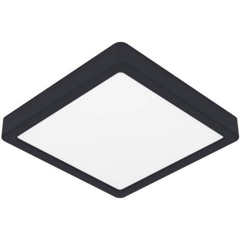 Eglo LED Deckenleuchte Fueva-6-Z schwarz 22 x 22 cm RGB dimmbar