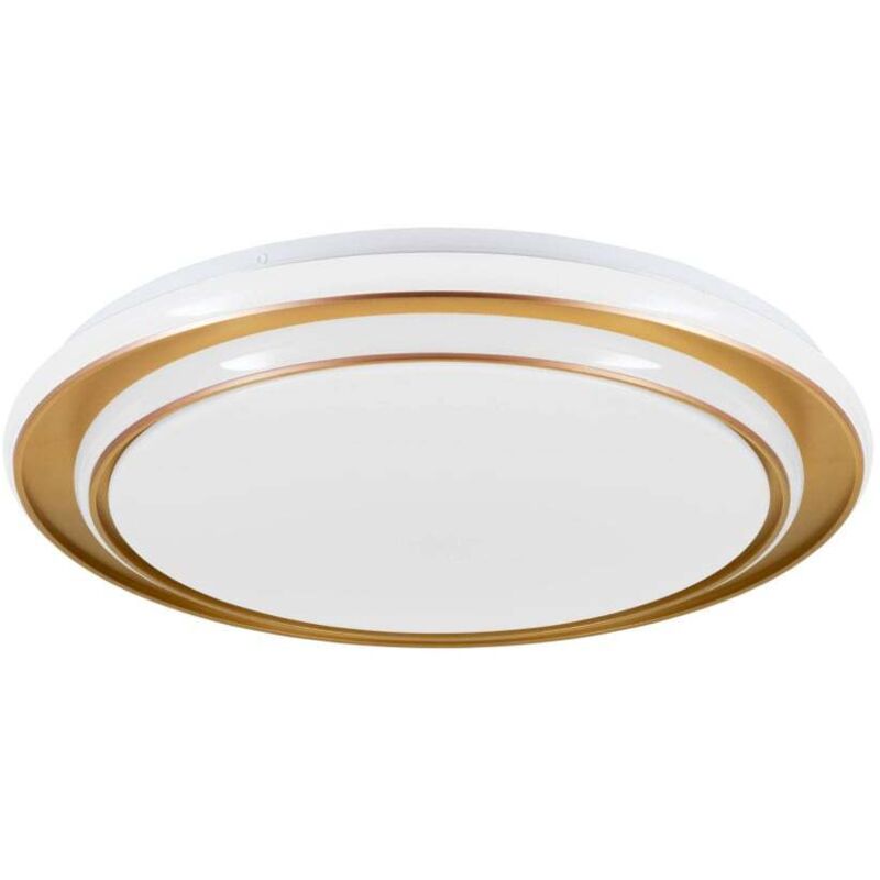 Eglo Led Deckenleuchte Moschetta Gold Weiß Ø 49 X 7 Cm Warmweiß-kaltweiß