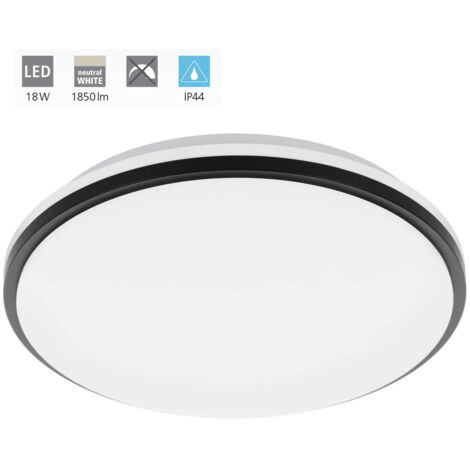 Eglo LED Deckenleuchte Pinetto Ø 34 cm neutralweiß Deckenlampen & Kronleuchter