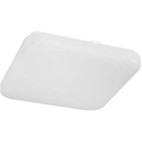 Eglo LED Deckenleuchte Pogliola weiß 33 x 33 cm warmweiß-kaltweiß