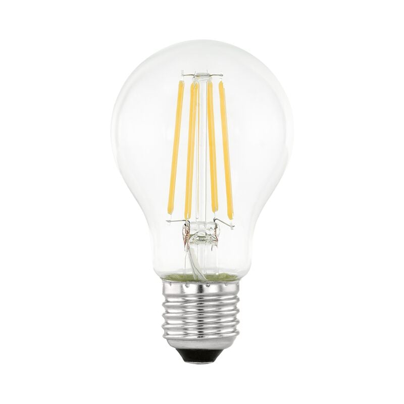 

LED E27 lámpara día & noche, bombilla clásica con sensor, bombilla LED con luz nocturna, 6 W , equivalente a 60 W , 806 lúmenes, E27 LED blanco