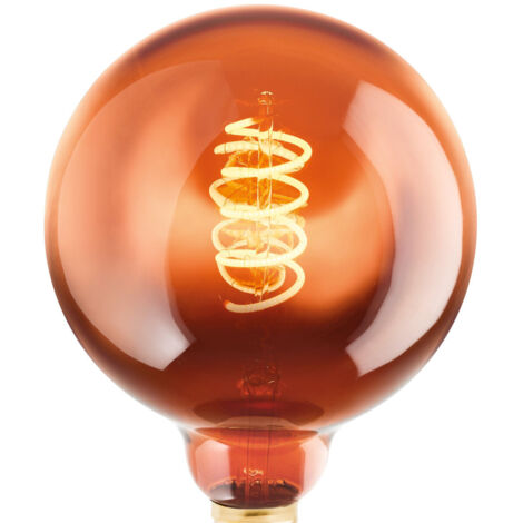 Eglo LED Globe G125 E27 4W kupfer Leuchtmittel