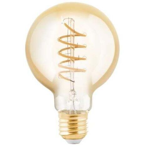 Eglo LED Globe G80 E27 4W amber dim LED Leuchtmittel