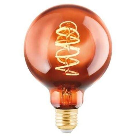 Eglo LED Globe G95 E27 4W kupfer Leuchtmittel