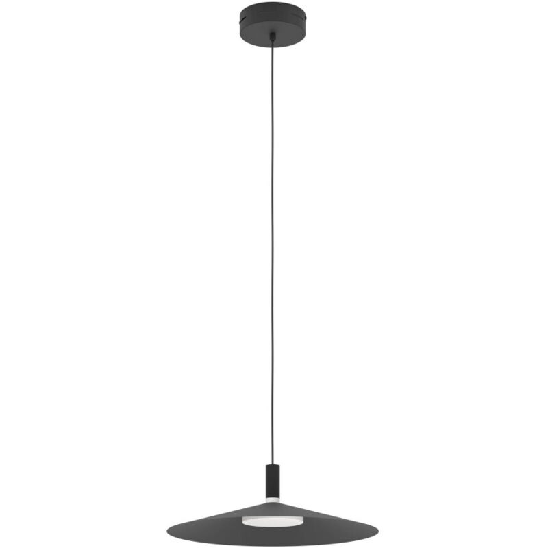 Eglo Led Hängeleuchte Conomavilla-z Schwarz Ø 45 X 120 Cm Rgb Dimmbar