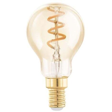 Eglo LED Leuchtmittel Birne E14 4W amber Leuchtmittel