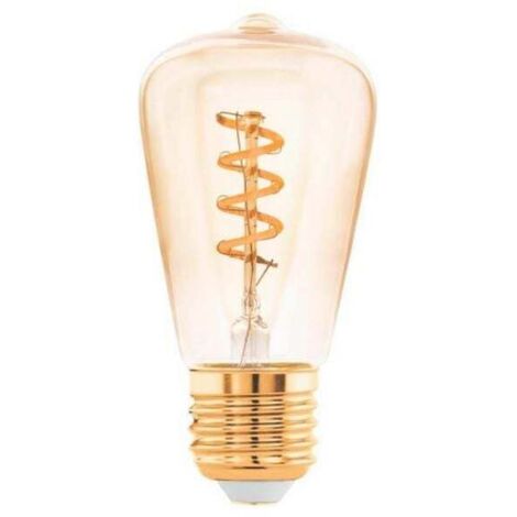 Eglo LED Leuchtmittel Edison ST64 E27 4W amber dim Leuchtmittel