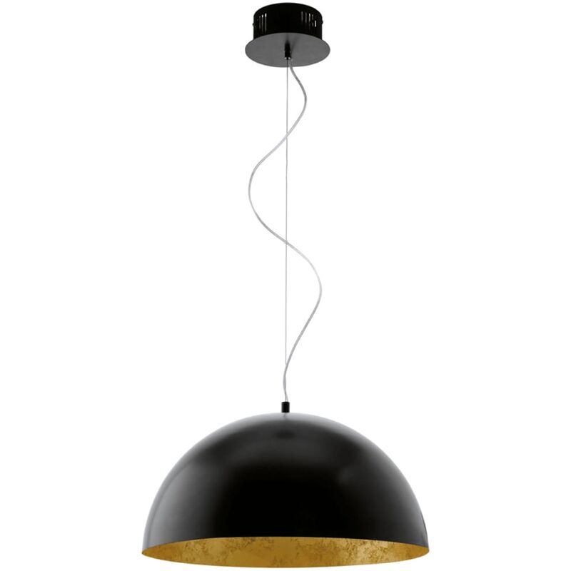 Eglo - LED Pendelleuchte Gaetano Schwarz/Gold 94228 - Schwarz