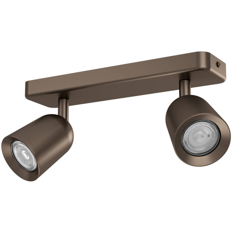 Eglo Leuchten 2er Spot Camaldoli Bronze 30 X 12 Cm