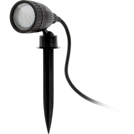 Eglo Leuchten LED Außenleuchtenerdspieß NEMA1,3W,Gartenlampe,Gartenstrahler