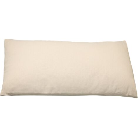 EGLO LIVING Kissen Iles, Couch Zierkissen Basic, Dekokissen aus Polyester und Baumwolle in Beige, Kissenbezug mit Inlett, Sofakissen 50x30 cm
