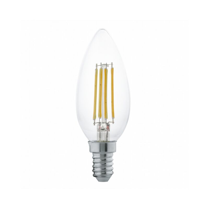 Eglo - Lampadina a candela led E14 4 w 470lm 2700