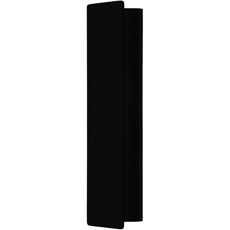 

Lámpara de pared LED Zubialde, 1 luz de pared moderna, foco de pared interior de aluminio y acero, lámpara de salón, lámpara de pasillo en negro y